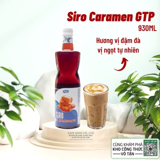 Siro Caramel GTP 1.3kg Hương Vị Đậm Đà, Vị Ngọt Tự Nhiên