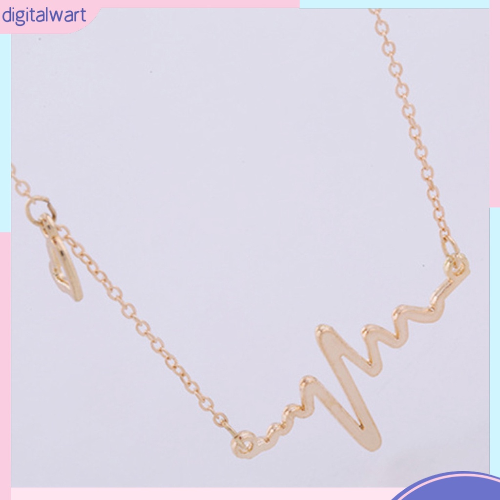 Dây Chuyền Mặt Hình Nhịp Tim Độc Đáo Cho Nữ