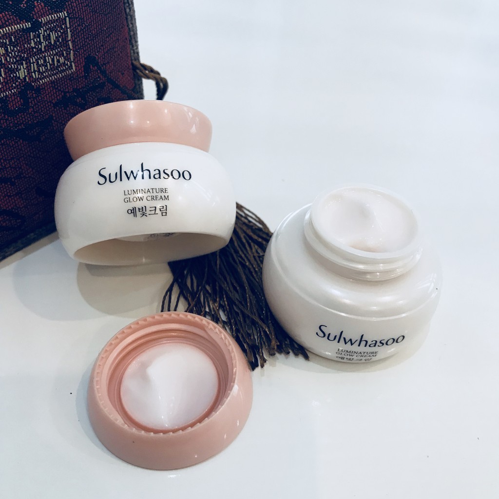 [Minisize] Kem Trắng Da Chống Lão Hoá Sulwhasoo Luminature Glow 5ml - Kem dưỡng tinh chất hạt mơ sulwhasoo