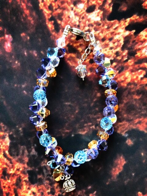 Lắc Tay Pha Lê Vương Miệng