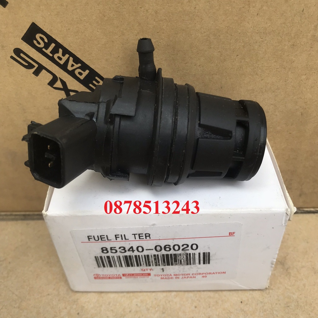 Mô tơ bơm nước rửa kính Toyota Vios,Altis,Innova,Fortuner