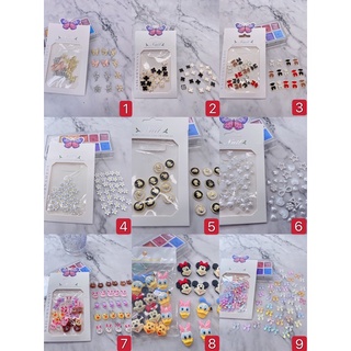 Set charm nail phụ kiện cao cấp gắn móng