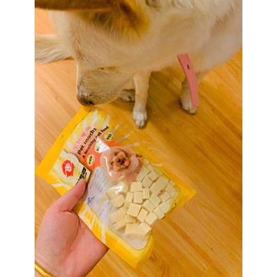 Phô mai viên100g, bánh thưởng thức ăn huấn luyện cho chó