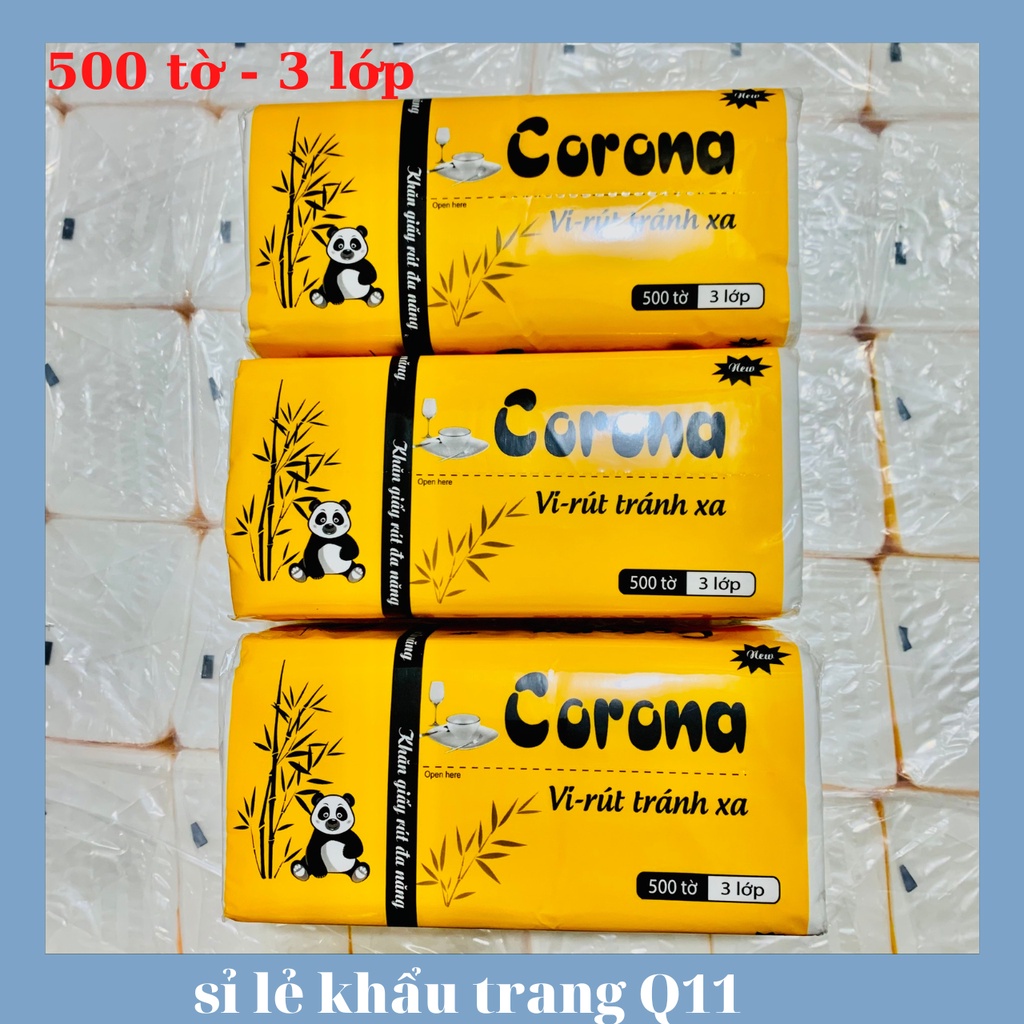 Khăn giấy gấu trúc ,giấy ăn hàng loại 1 siêu dài,dày,thấm nước giá rẻ chất lượng.