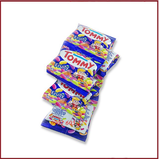 Kẹo dẻo hương trái cây Tommy Fruity Thái Lan