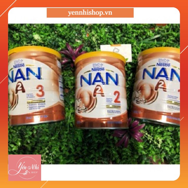 SỮA NAN A2 ÚC 1,2,3 LON 800G date 2022