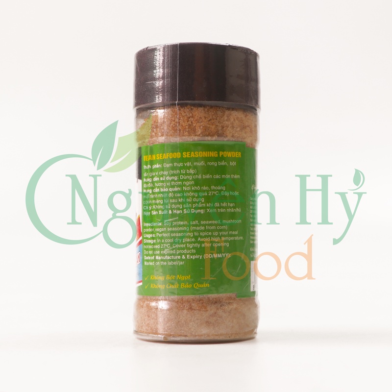 Bột Nêm Hải Sản Chay Âu Lạc 500g / 200g / 100g