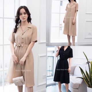 🌻🌿 Váy sơ mi cổ vest Lacy