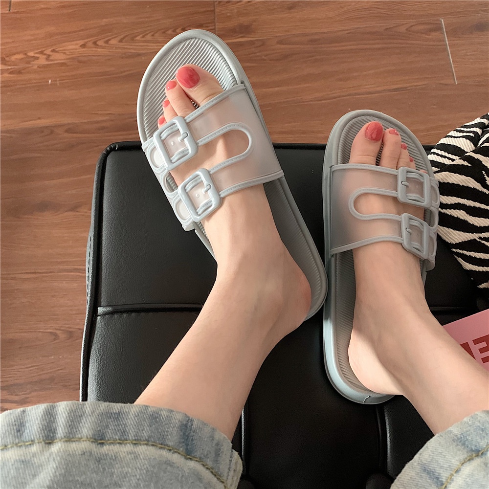 Dép Sandal Đế Mềm Phong Cách Hàn Quốc Thời Trang Mùa Hè Mang Trong Nhà/Ngoài Trời
