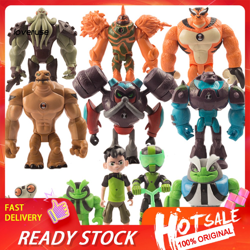 11 Mô hình nhân vật hoạt hình Ben 10