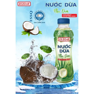 Thanh Hóa - Nước dừa nha đam ZEZO68 chai 500ml