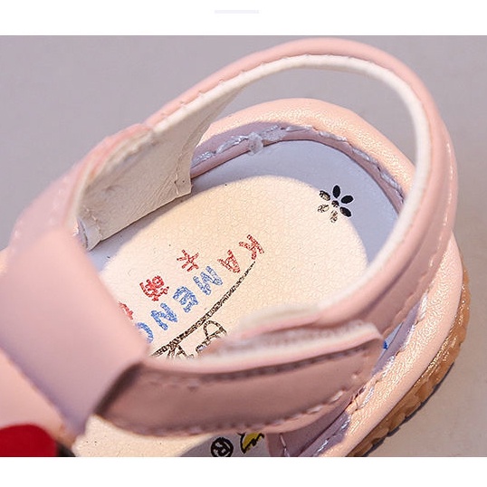 Giày Đế Mềm Hình Chuột Mickey Cho Bé Tập Đi