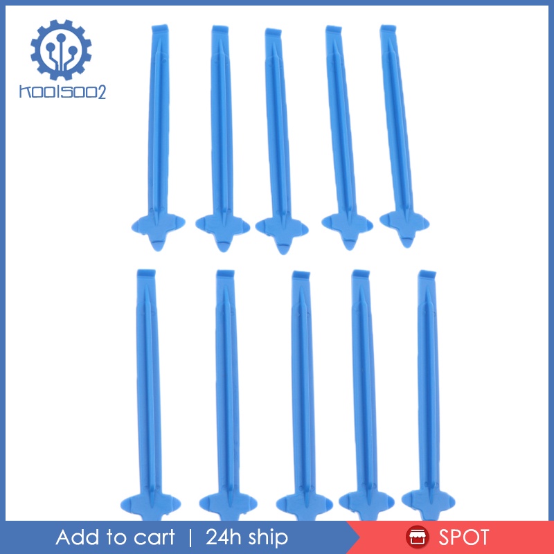 Set 10 Thanh Nhựa Sửa Chữa Điện Thoại / Máy Tính Bảng Màu Xanh Dương