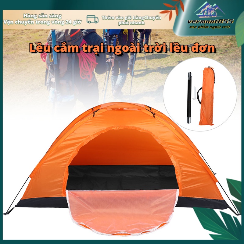 Có thể bán buôn Lều chống thấm nước cho người độc thân ngoài trời để cắm trại câu cá leo núi Vermont055 Hàng giao ngay
