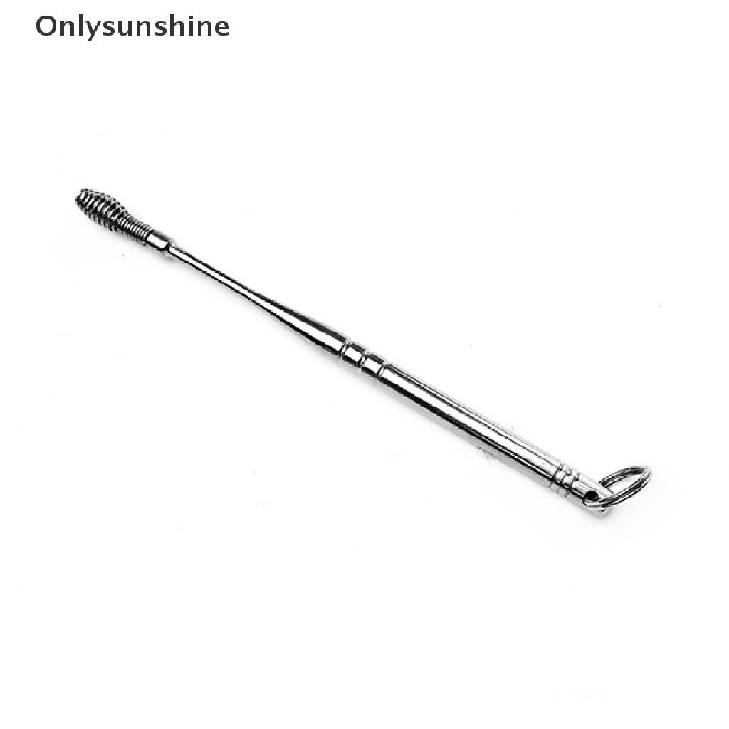 Bông Tai Dạng Xoắn Ốc Xoay 360 Độ Bằng Thép Không Gỉ