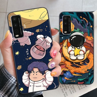 Ốp lưng Vivo Y12s / Vivo Y20 / Vivo Y20s in hình phi hành gia vũ trụ cute