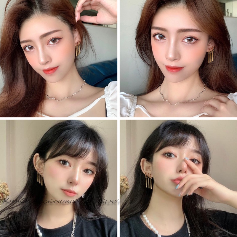 Hoa Tai Bộ 3 Khuyên Tai Vòng Thả S925 One Piece Roronoa Zoro Cho Nam Nữ