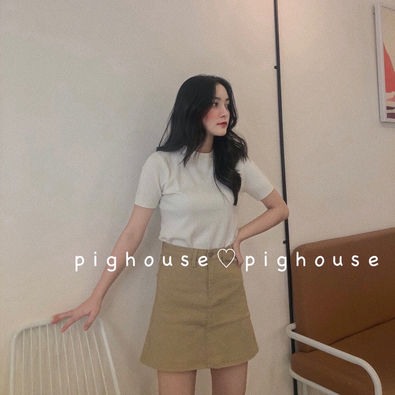 Áo len đũa cộc tay trơn bảng màu bassic chất dày dặn ( Ảnh thật ) | BigBuy360 - bigbuy360.vn