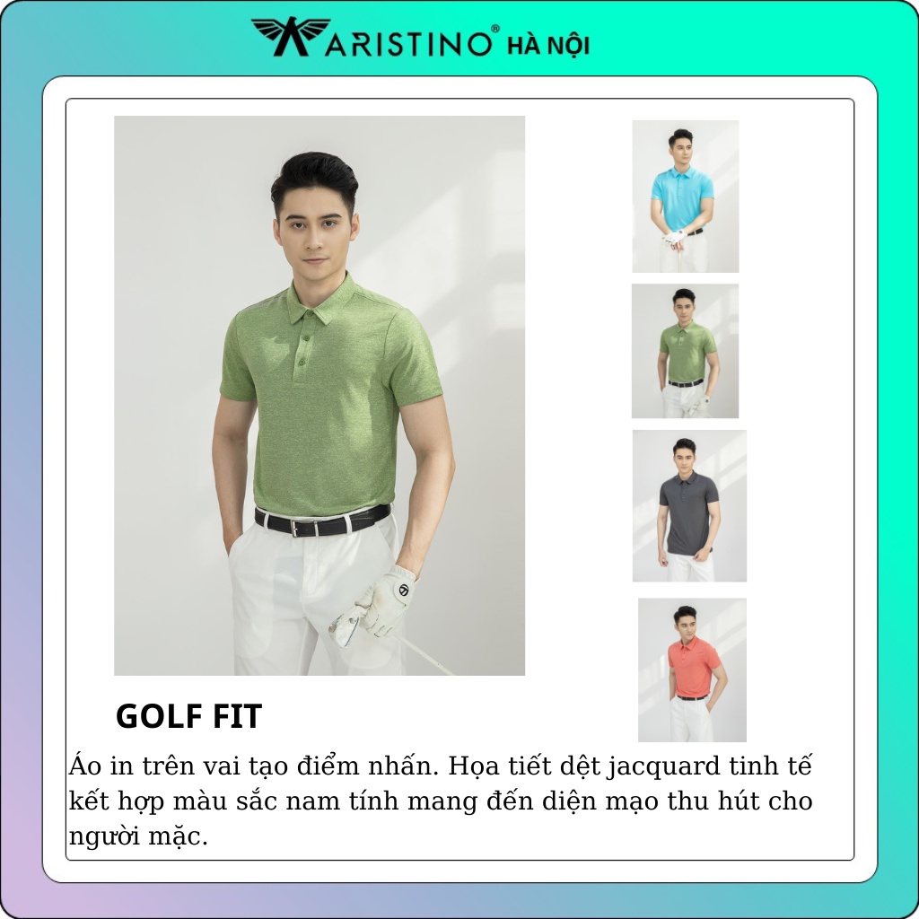 Áo polo nam Aristino dòng cao cấp siêu khô thoáng - thoải mái trong mọi vận động APSG11S1