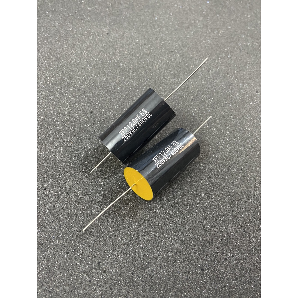 Tụ lọc phân tần cản loa treble 12uf 400v hàng cao cấp