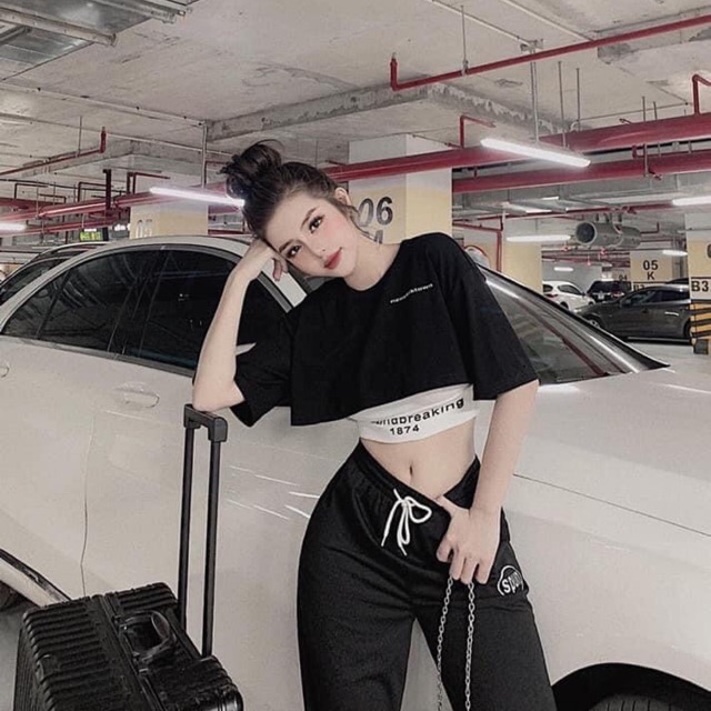 Set áo Croptop Newyorktown