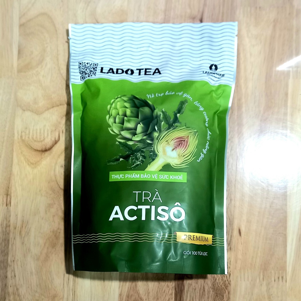 Trà Atiso túi lọc Ladophar x 2g Trà Actiso Đà Lạt, món quà sức khỏe từ thiên nhiên