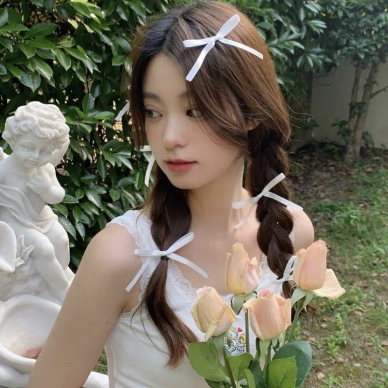Kẹp tóc nơ nhỏ kiểu Lolita dễ thương