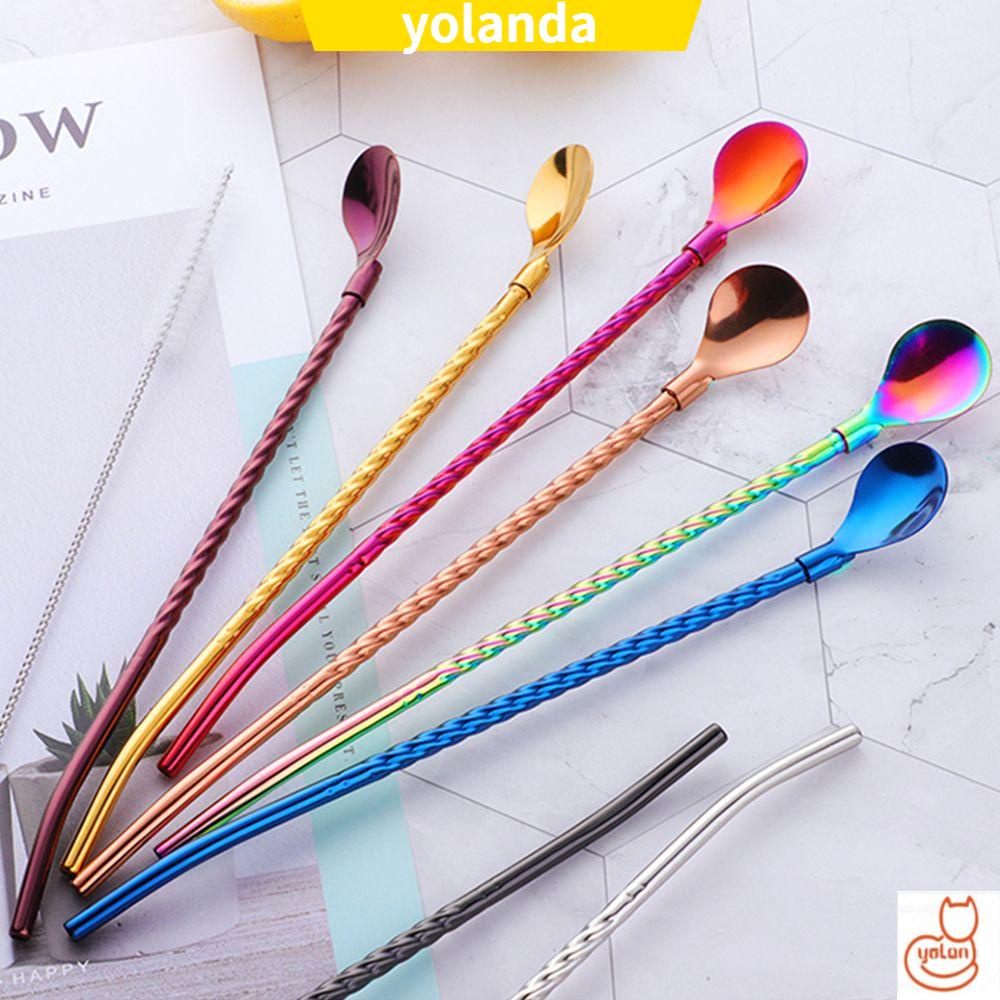 Ống hút kiêm muỗng bằng thép không gỉ có thể tái sử dụng