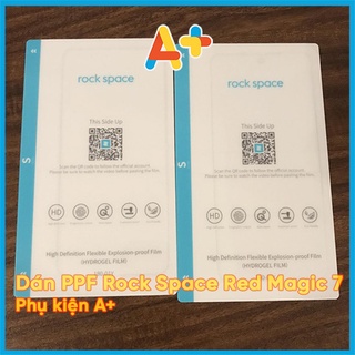 Dán màn, dán lưng PPF Rock Space Nubia Red Magic 7 - [Phụ kiện APlus Chính hãng]