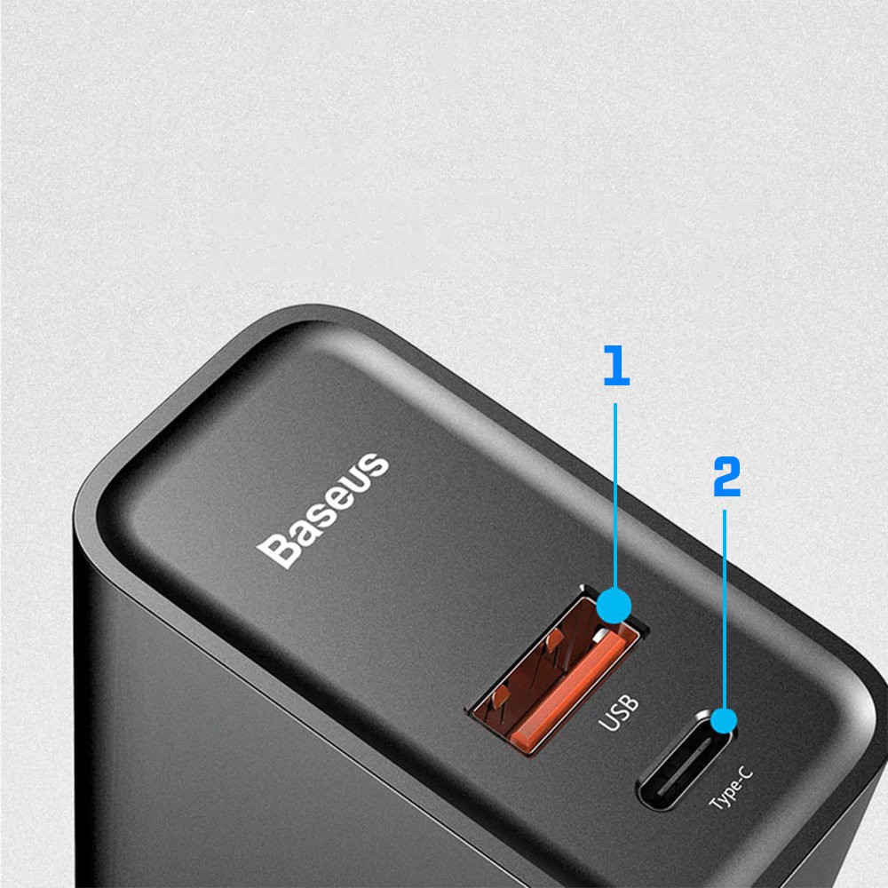 Củ sạc Baseus Speed PPS Sạc nhanh 5V/5A 30W Type-C và USB cho điện thoại iPhone XS Max Samsung note 10 Huawei Matte