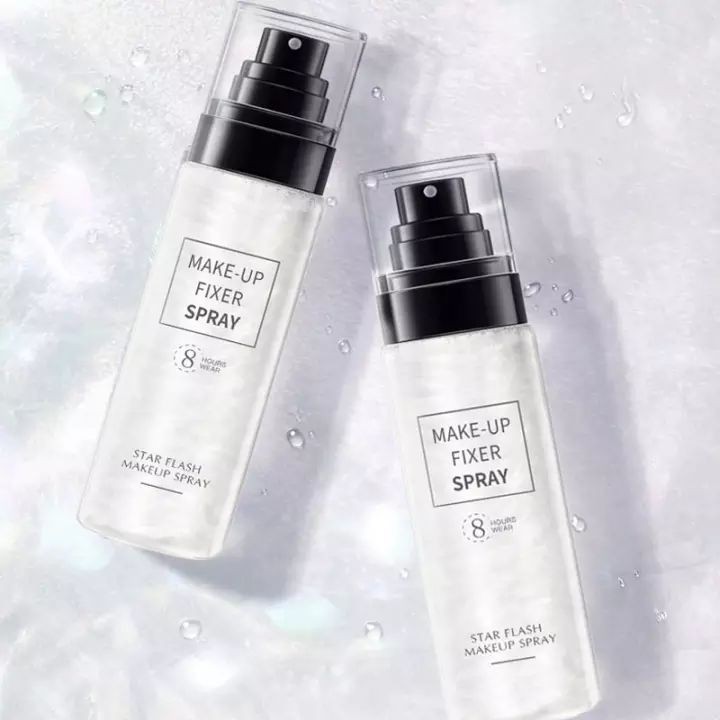 Xịt khoá nhũ căng bóng Hanumu make up Fixer Spray 100ml