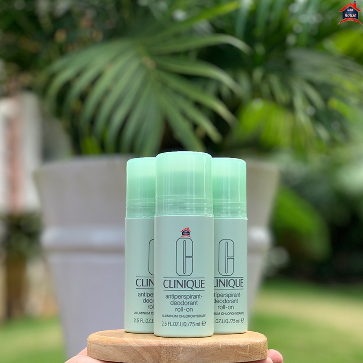 Lăn khử mùi CLINIQUE Antiperspirant-deodorant roll on 75ml kèm quà tặng