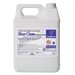 Nước tẩy rửa bồn cầu và nhà tắm BIOS can 5kg