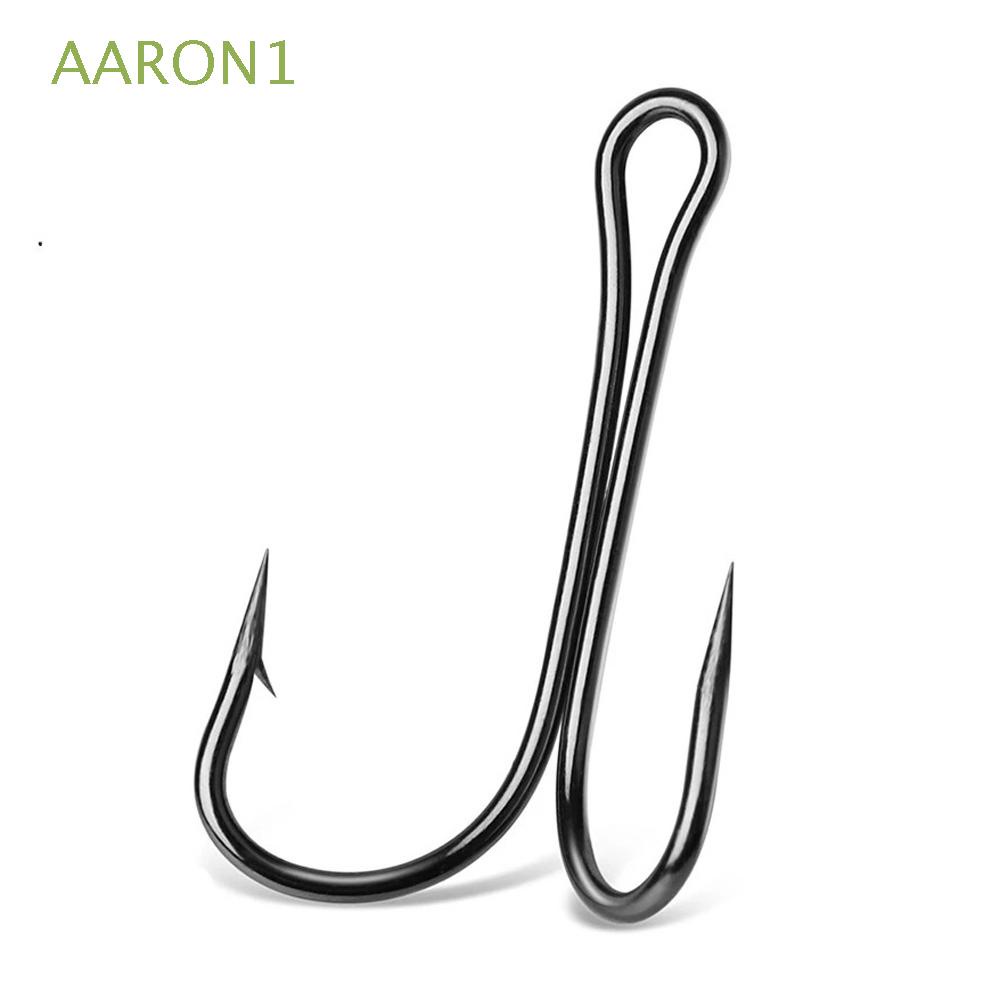 Aaron1 Set 10 Móc Câu Cá Bằng Thép Carbon Chuyên Dụng