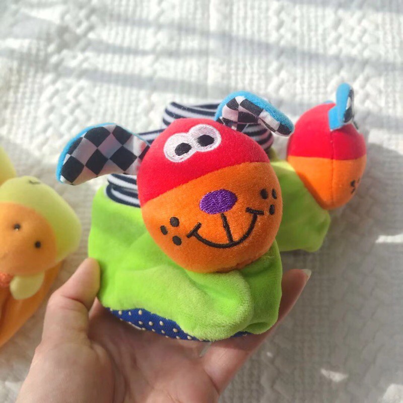 Nini_kids:Giày vải chống trượt hình động vật 3D cho bé 0-1 tuổi, đồ dùng cho bé sơ sinh