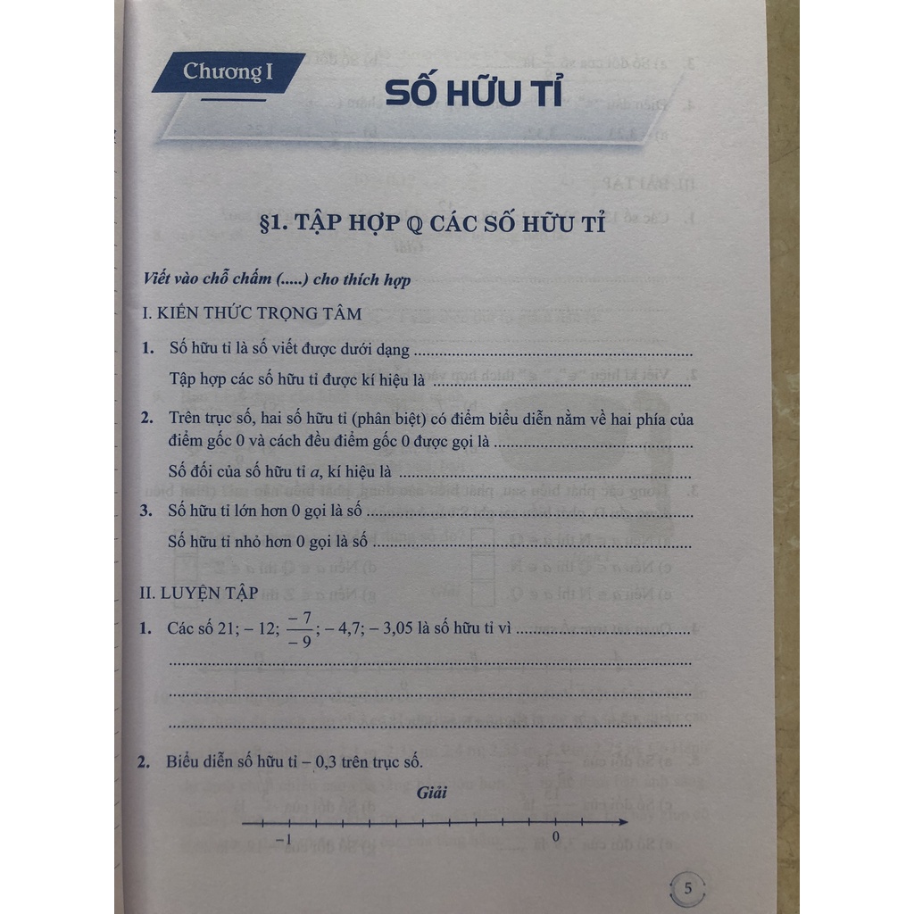 Sách - Vở bài tập toán 7 - Cánh Diều