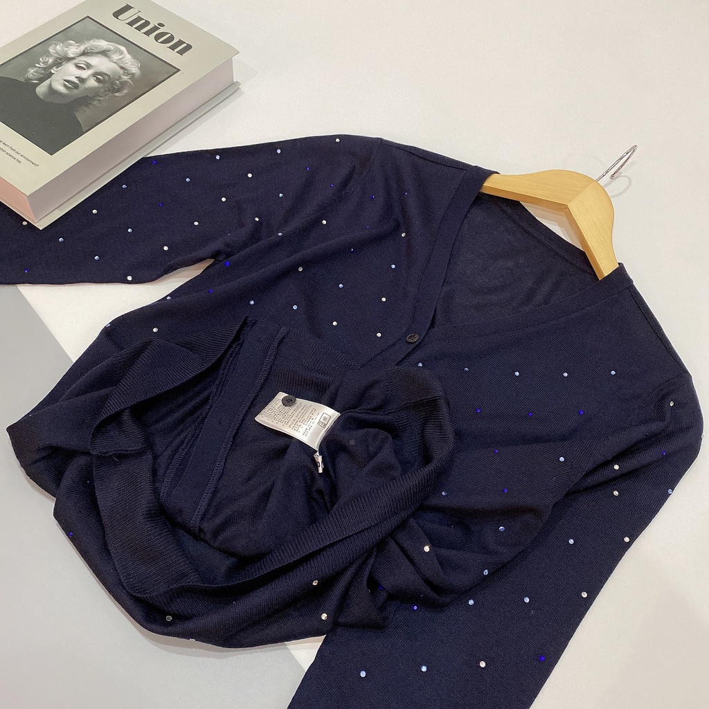 Aó len Cardigan xuất Hàn dư xịn