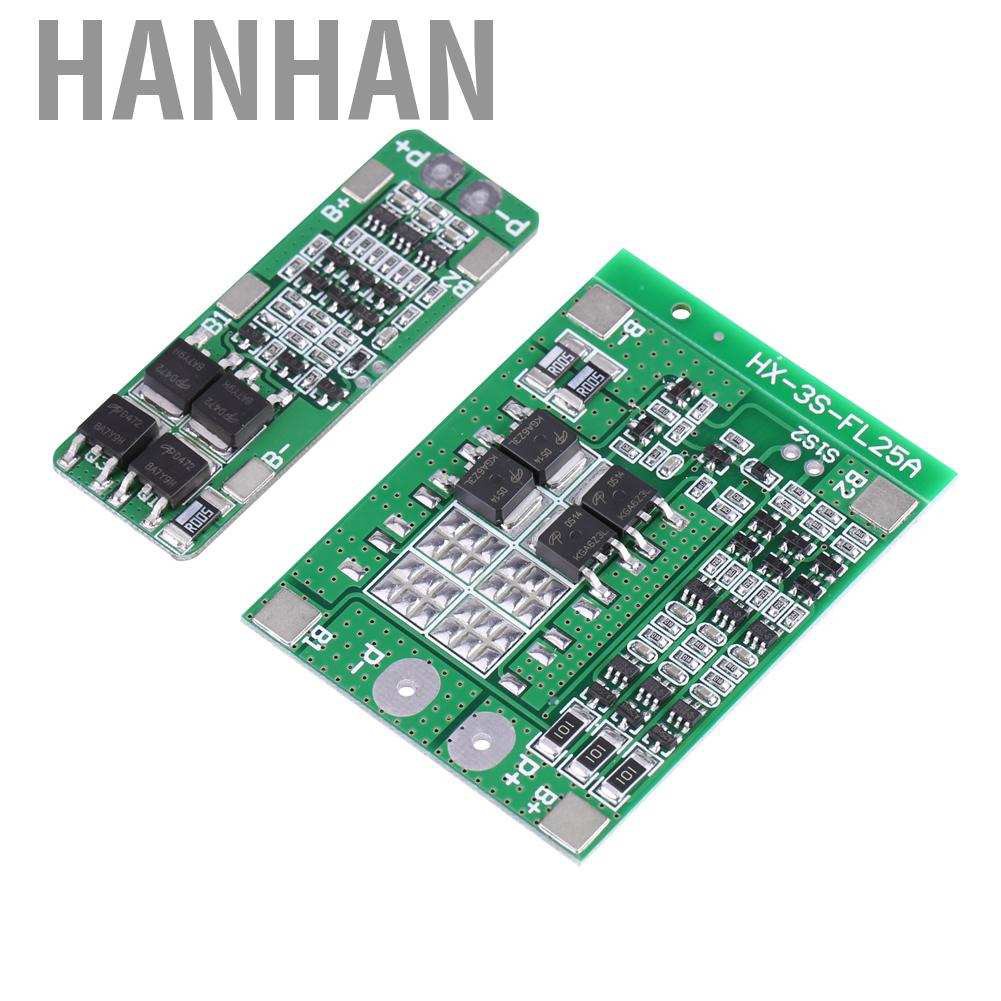 Bảng Mạch Sạc Pin Lithium 12v 15a 18650 Pcb Bms 3series