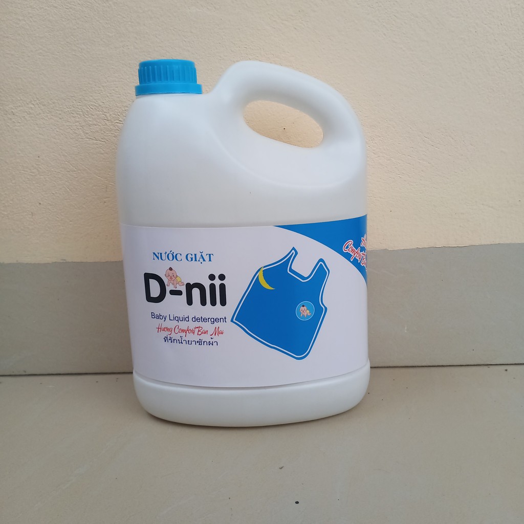 nước giặt xả Dnii hương ban mai 3800ml, cải tiến mới của Pari