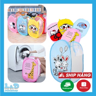 Giỏ lưới xếp gọn đựng đồ đa năng