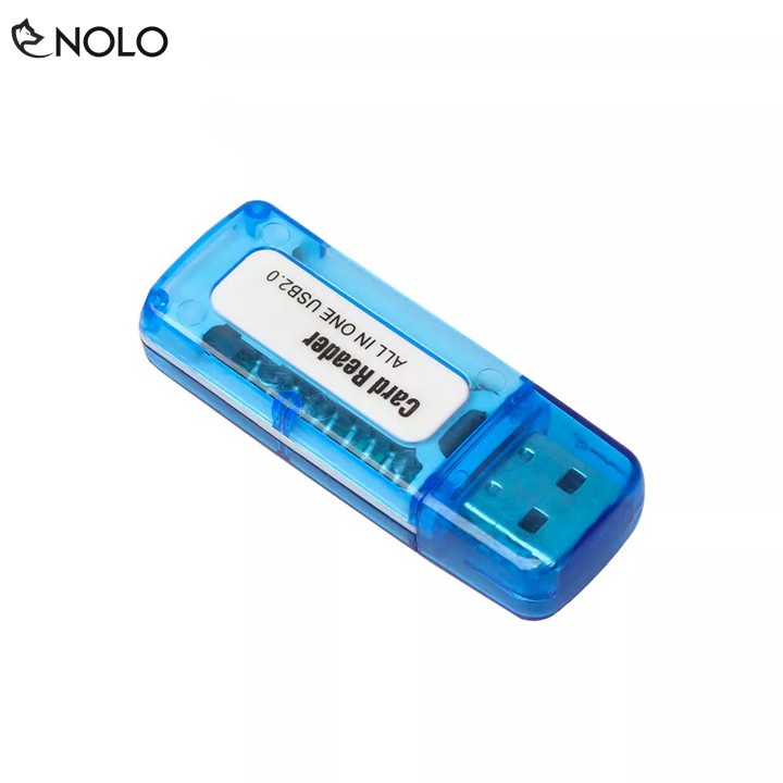 Đầu Đọc Thẻ Nhớ Cổng USB 2.0 All Reader In One Model RD01 Hỗ Trợ Đọc Thẻ MicroSD, SD, TF, MS Micro M2 Plug &amp; Play