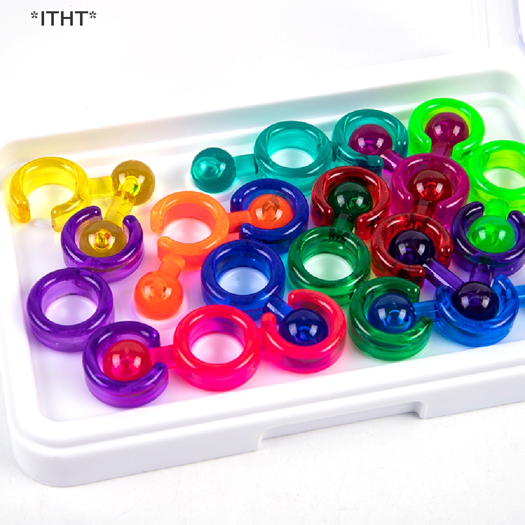 [ITHT] Đồ Chơi Xếp Hình 3D Thông Minh 120 Chi Tiết Tòa Nhà Montessori