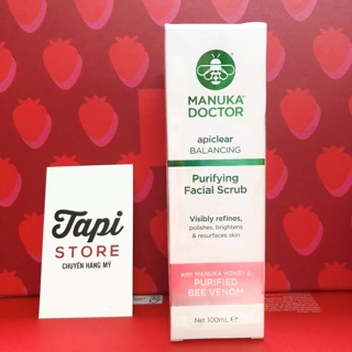 Tẩy tế bào chết cho da mụn Manuka Doctor ApiClear Purifying Facial Scrub