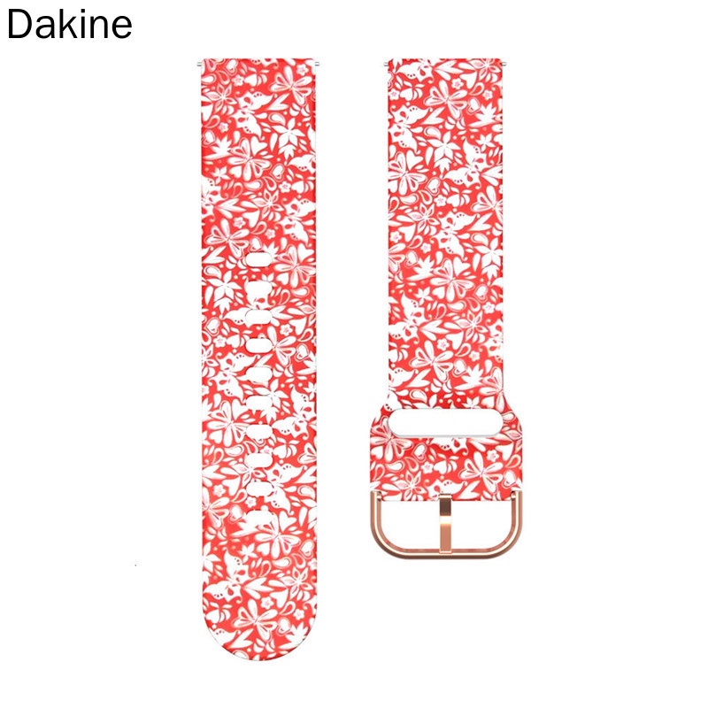 Dakine 22mm Watch Strap For Samsung Galaxy Watch 3 46mm Active 2 40mm Graffiti Pattern Bracelet for HuaMi Amazfit Huawei GT/2 Pro