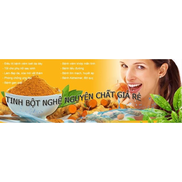 1 kg tinh bột nghệ nguyên chất