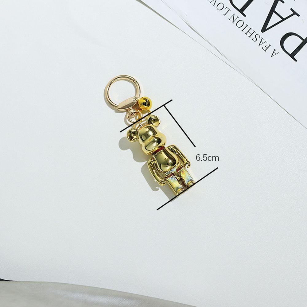 Móc Khóa Hình Gấu Hoạt Hình Nhiều Màu Dễ Thương