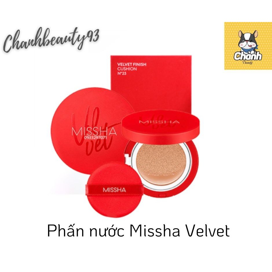 Phấn Nước Missha Velvet Finish Cushion ( Missha Đỏ )