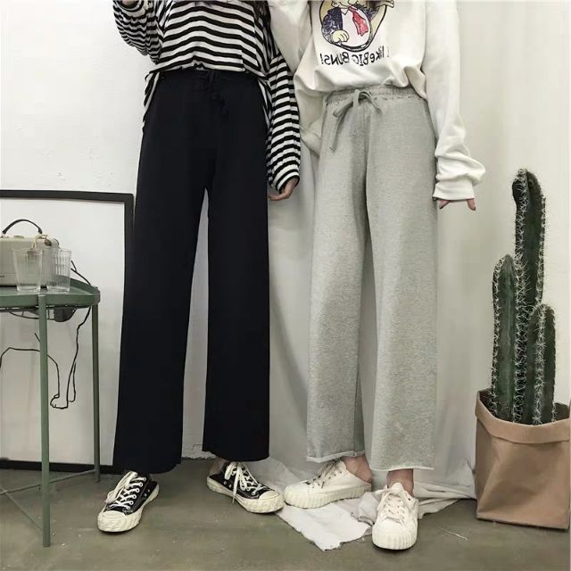 Quần nỉ ulzzang ( ảnh thật ở cuối )