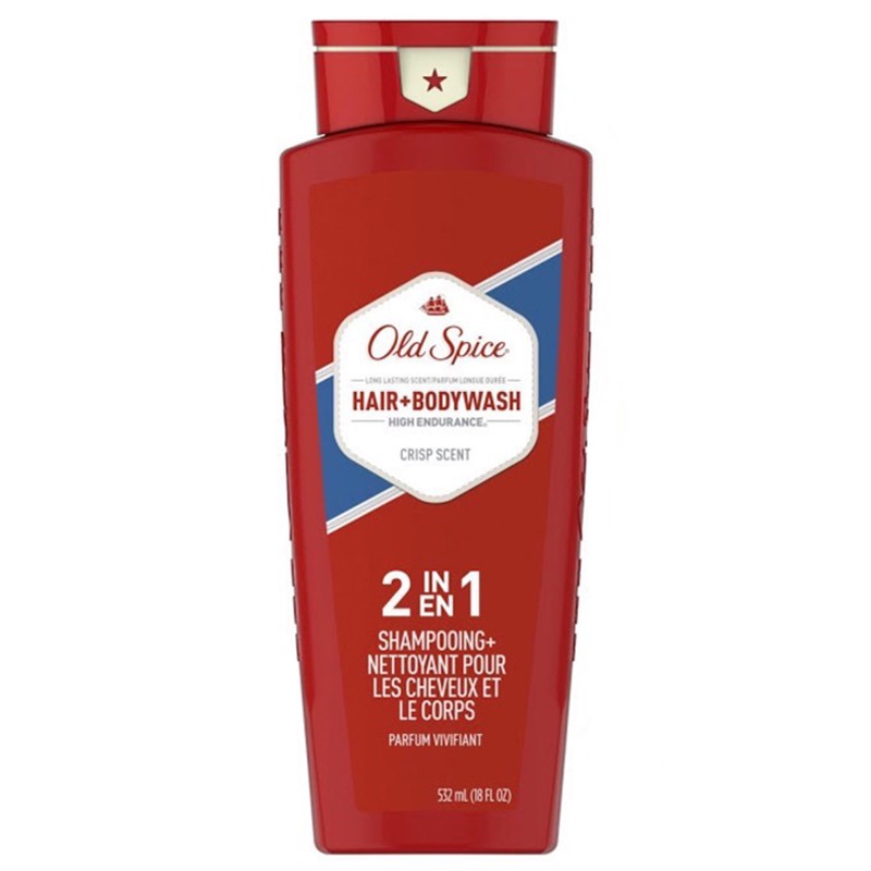 Sữa tắm Old Spice High Endurance Body Wash - nhiều loại, 532 ml