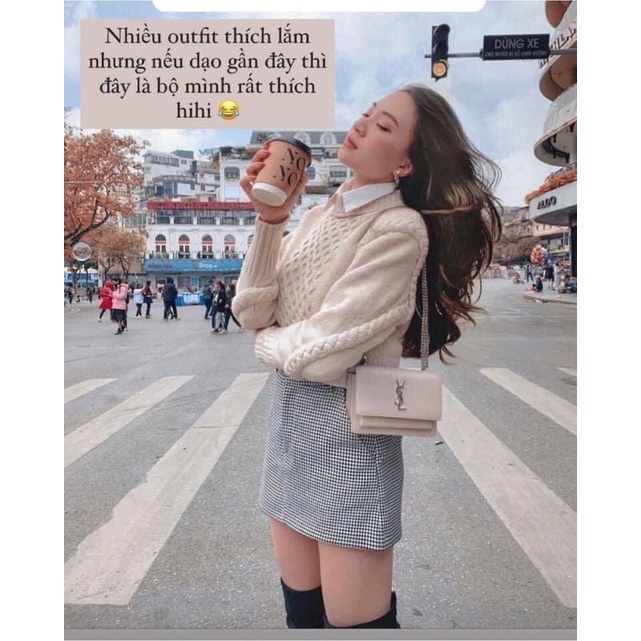 Chân Váy Quần Zara Xuất Caro Size 28 ( Có Sẵn )
